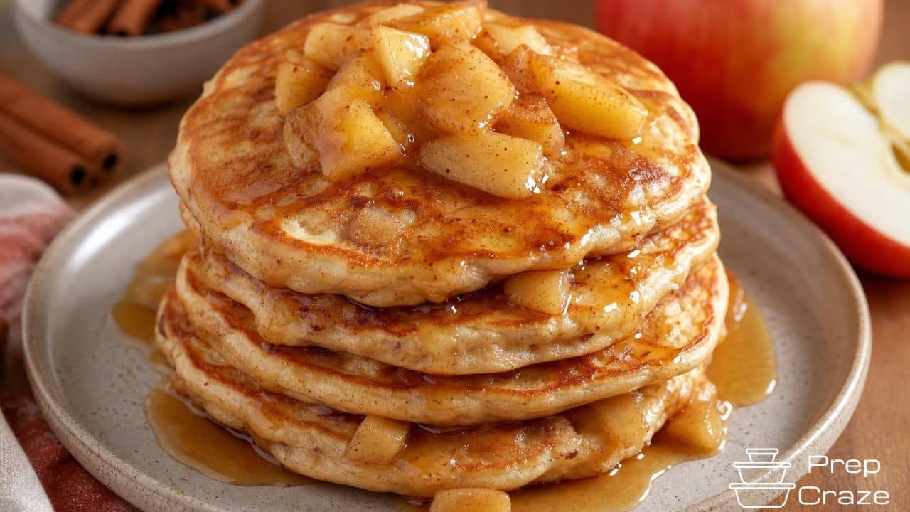 Apple Cinnamon Pancakes – Warm, Cozy, and Perfect for Breakfast