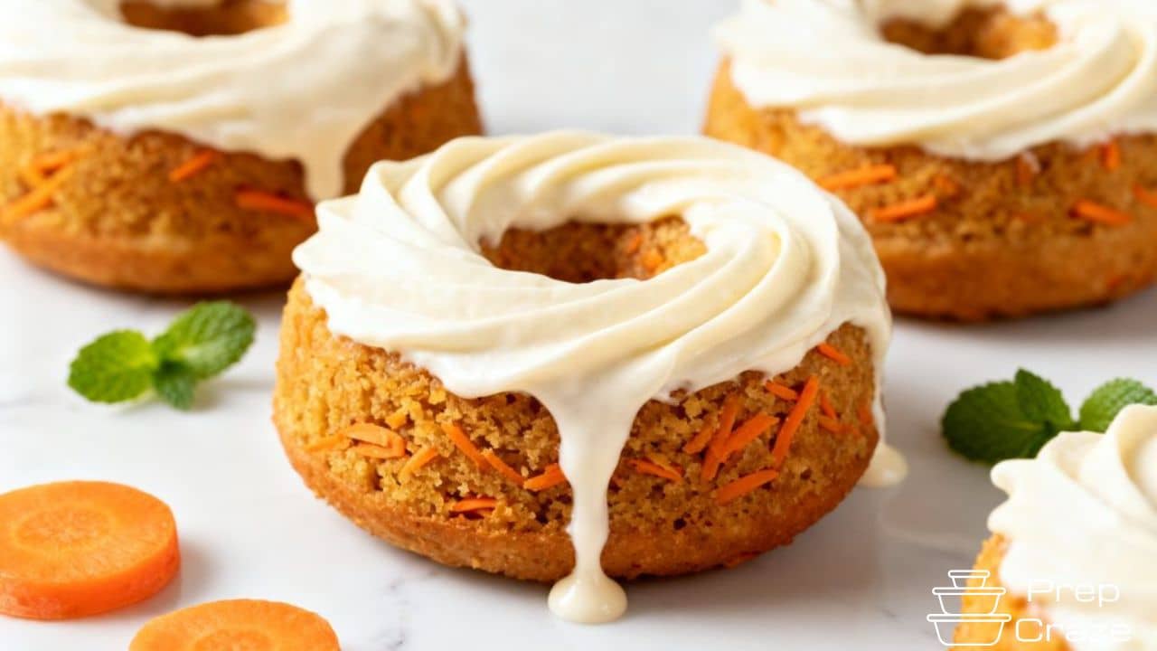 Carrot Cake Donuts With Cream Cheese Frosting – Soft, Spiced, and Easy